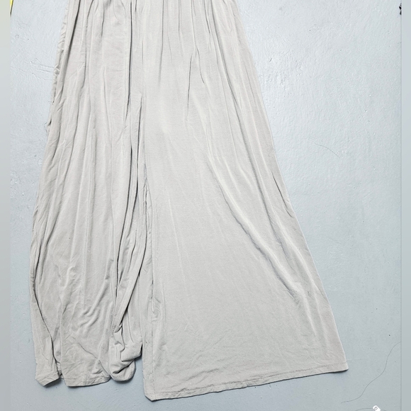 Wilfred Aritzia Sz M Wide Leg Minimalist pull on Jumper Romper suit Ash Gray - Picture 9 of 9
